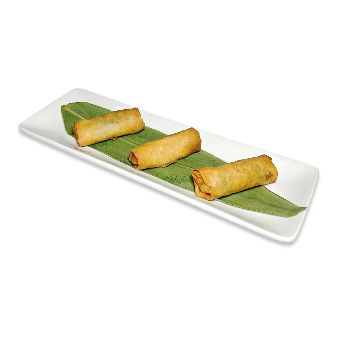 Deep-fried Vegetarian Spring Roll (Luo Han Zhai Spring Roll) 罗汉斋春卷