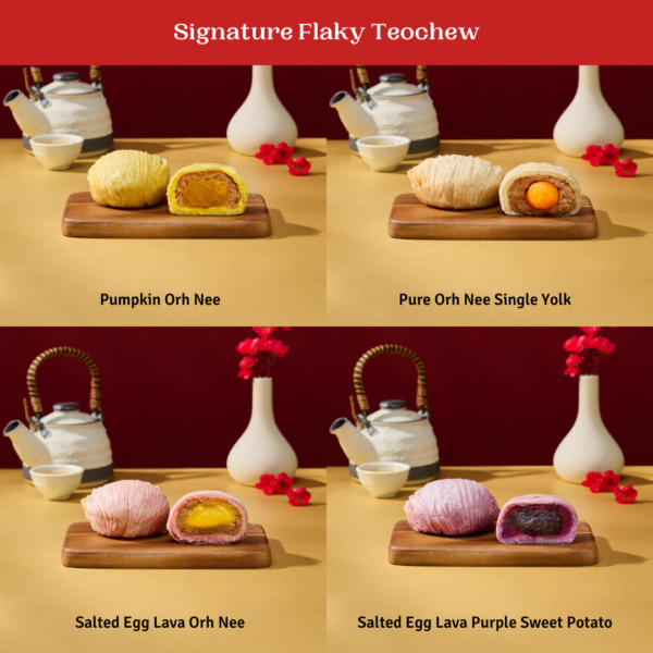Ju Mid Autumn Festival 2024 Flaky Teochew Mooncakes