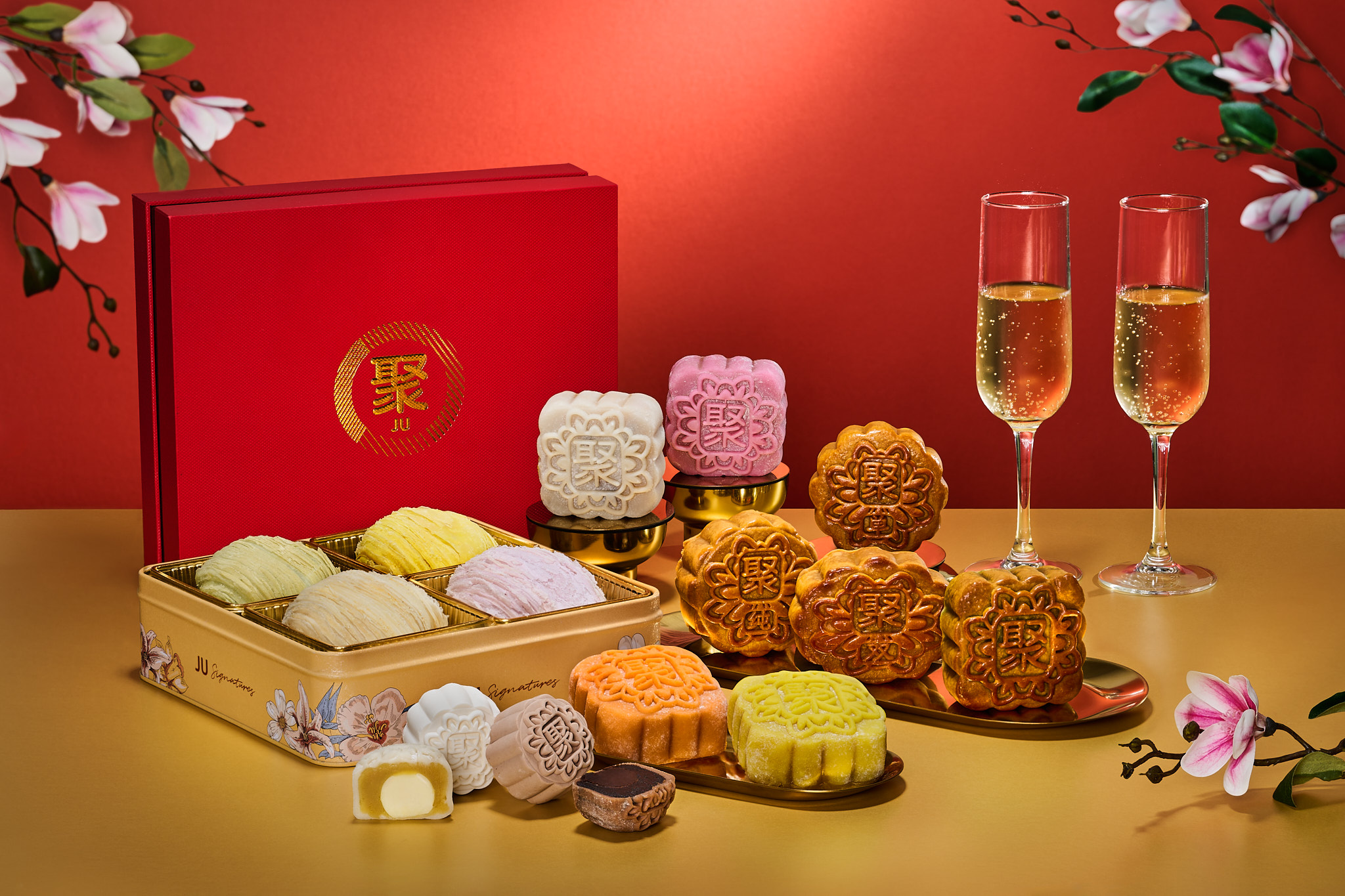 JU Signatures Mid-Autumn 2023 Teochew Mooncakes Traditional Cantonese Mooncakes and Snowskin Mooncakes