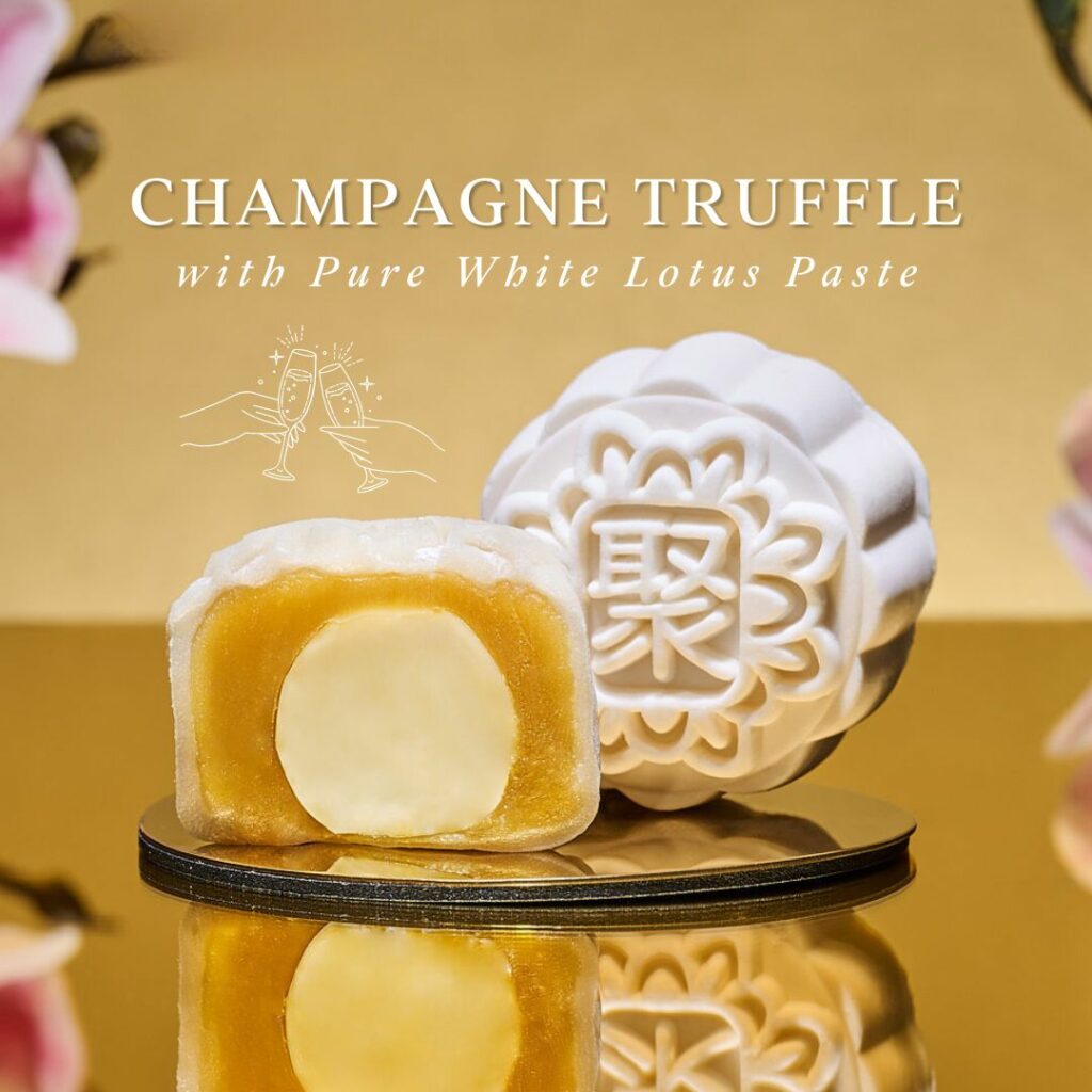 Mid-Autumn 2023 Snowskin Mooncake Flavours Champagne Truffle